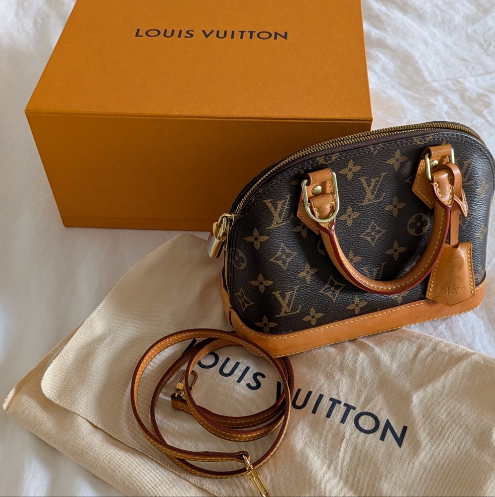 Louis Vuitton Alma BB Brown Monogram